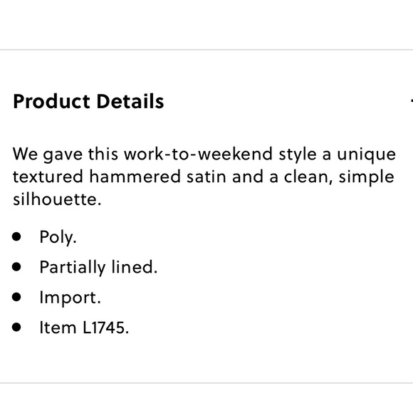 JCREW | Hammered Satin Top - Picture 8 of 8